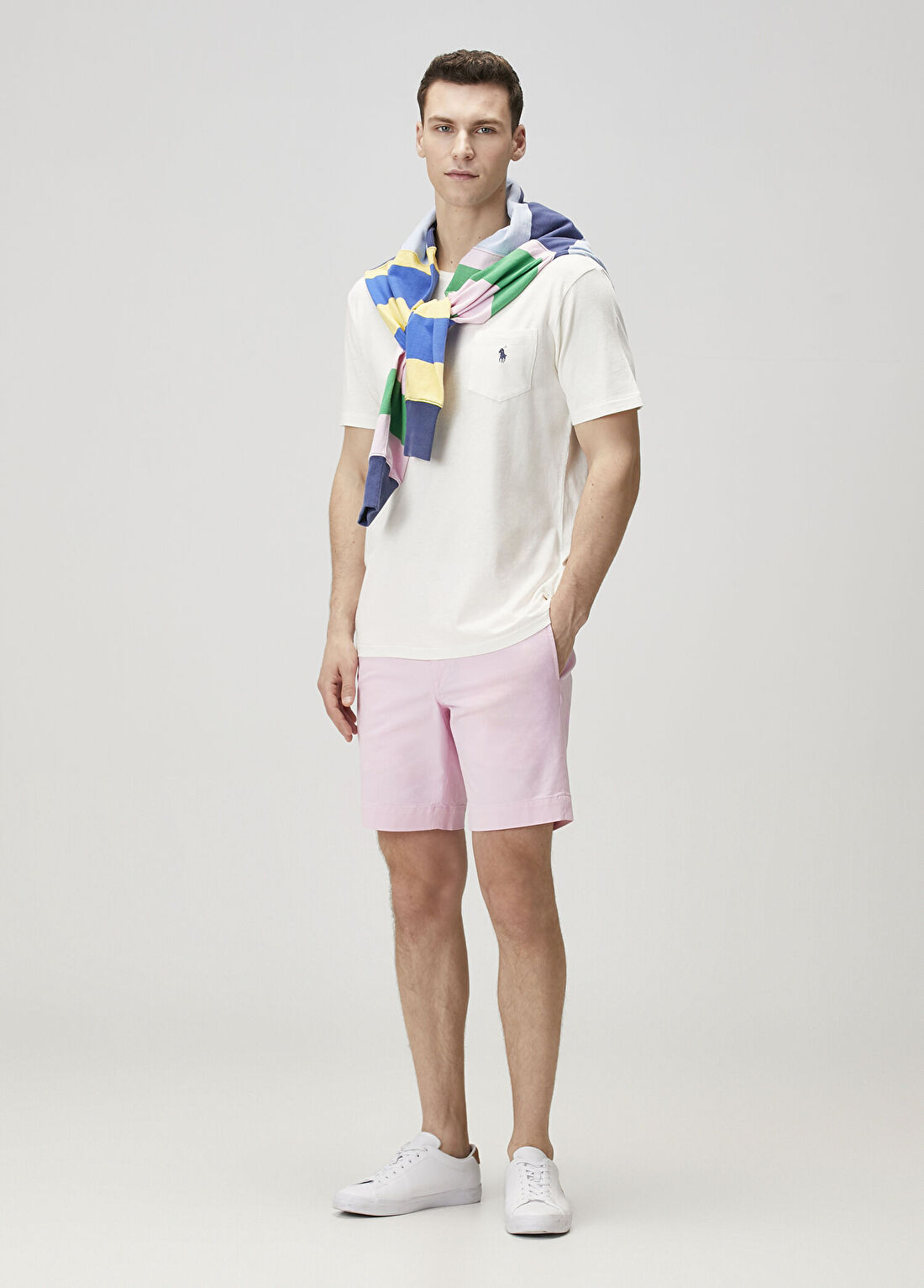 Polo Ralph Lauren Açık Pembe Bermuda