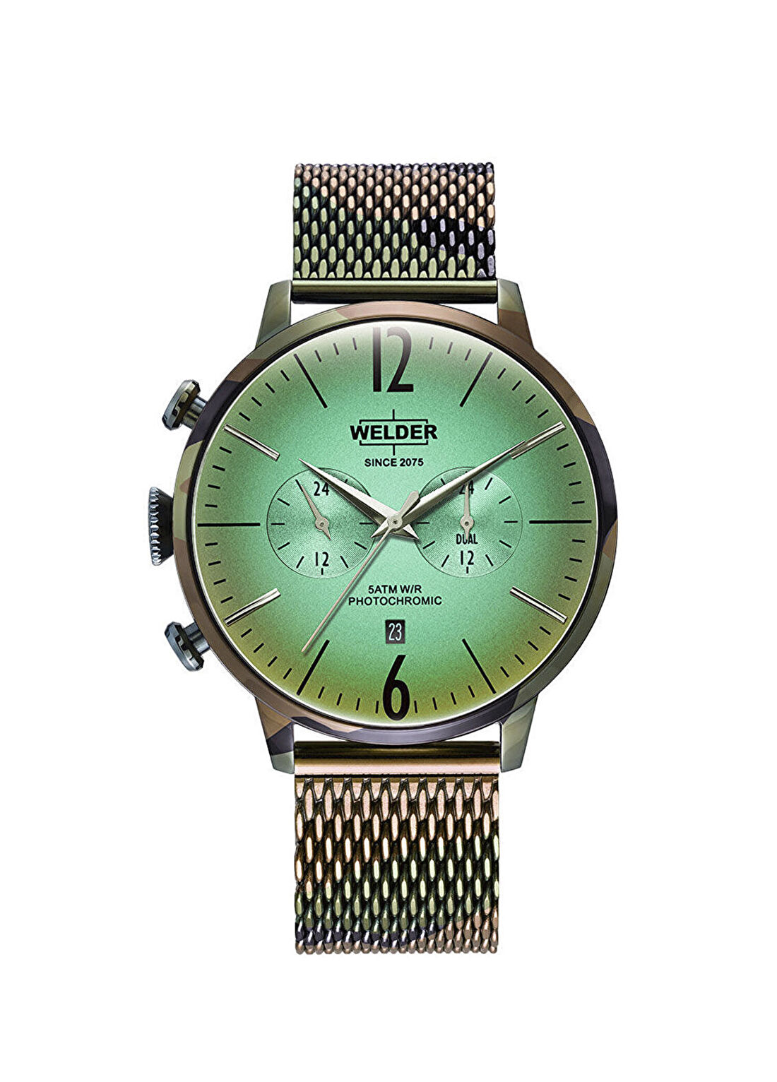 Welder WWRC1016 Yeşil Hasır Erkek Kol Saati