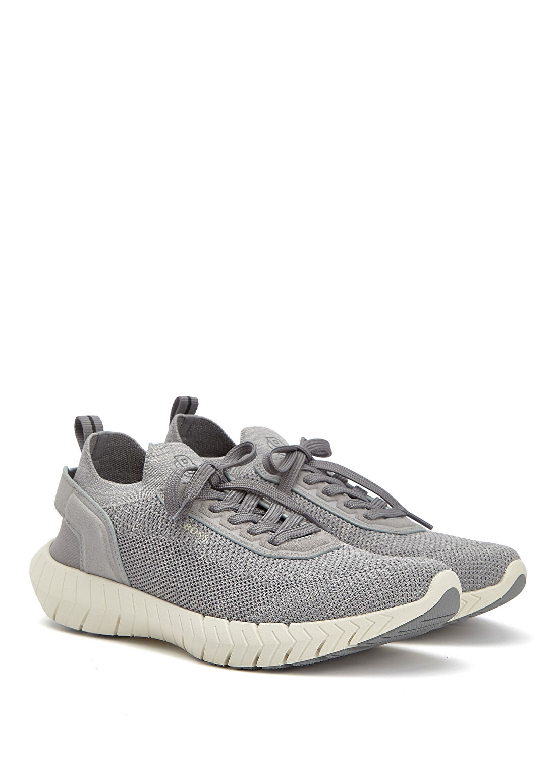 Boss Gri Erkek Sneaker görsel 2
