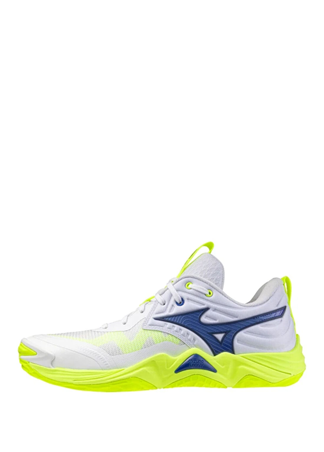 Mizuno Wave Momentum Elite Beyaz Sarı Unisex Voleybol Ayakkabısı görsel 2