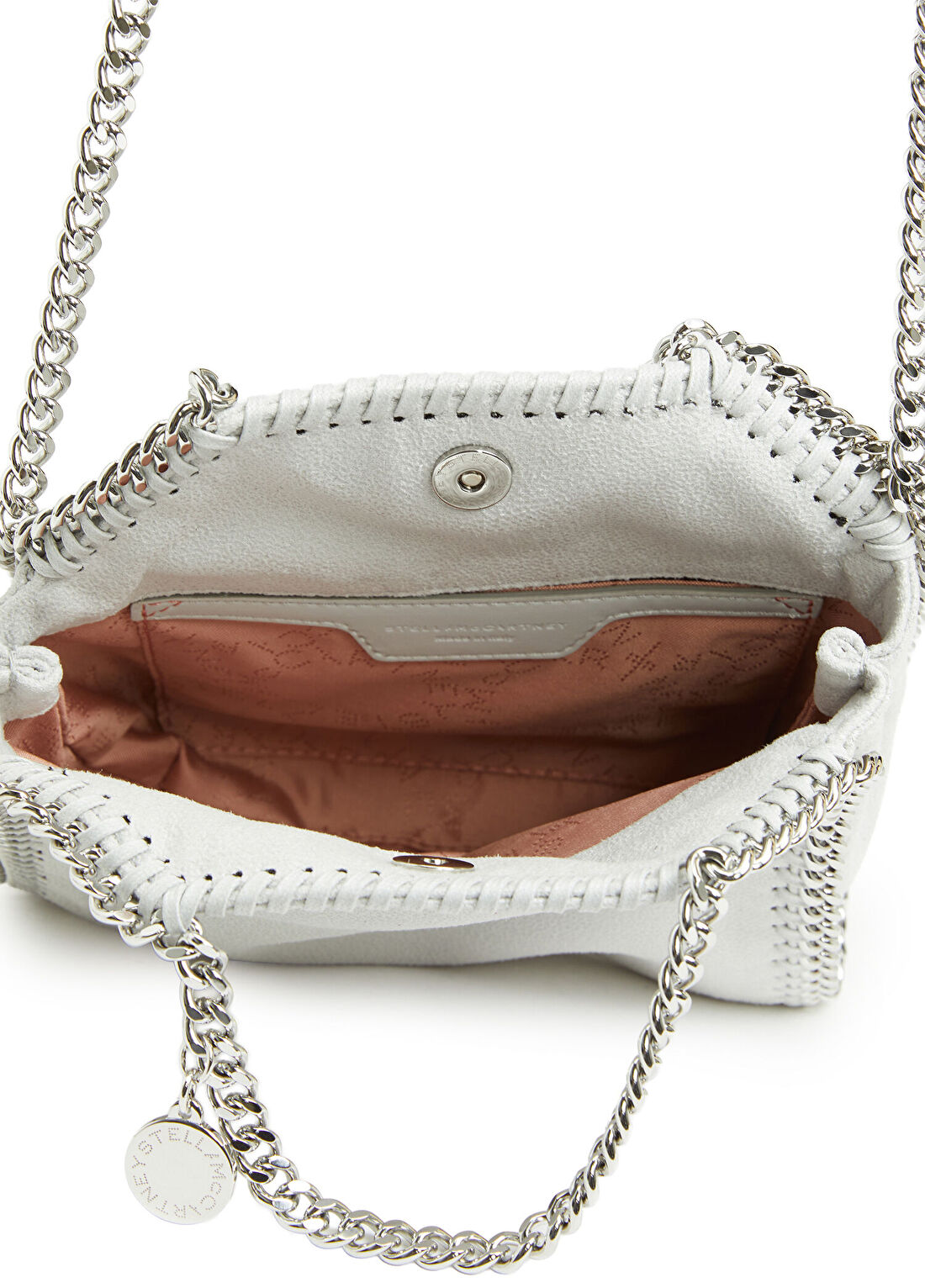 Stella McCartney Falabella Tiny Gri Kadın Çanta görsel 4