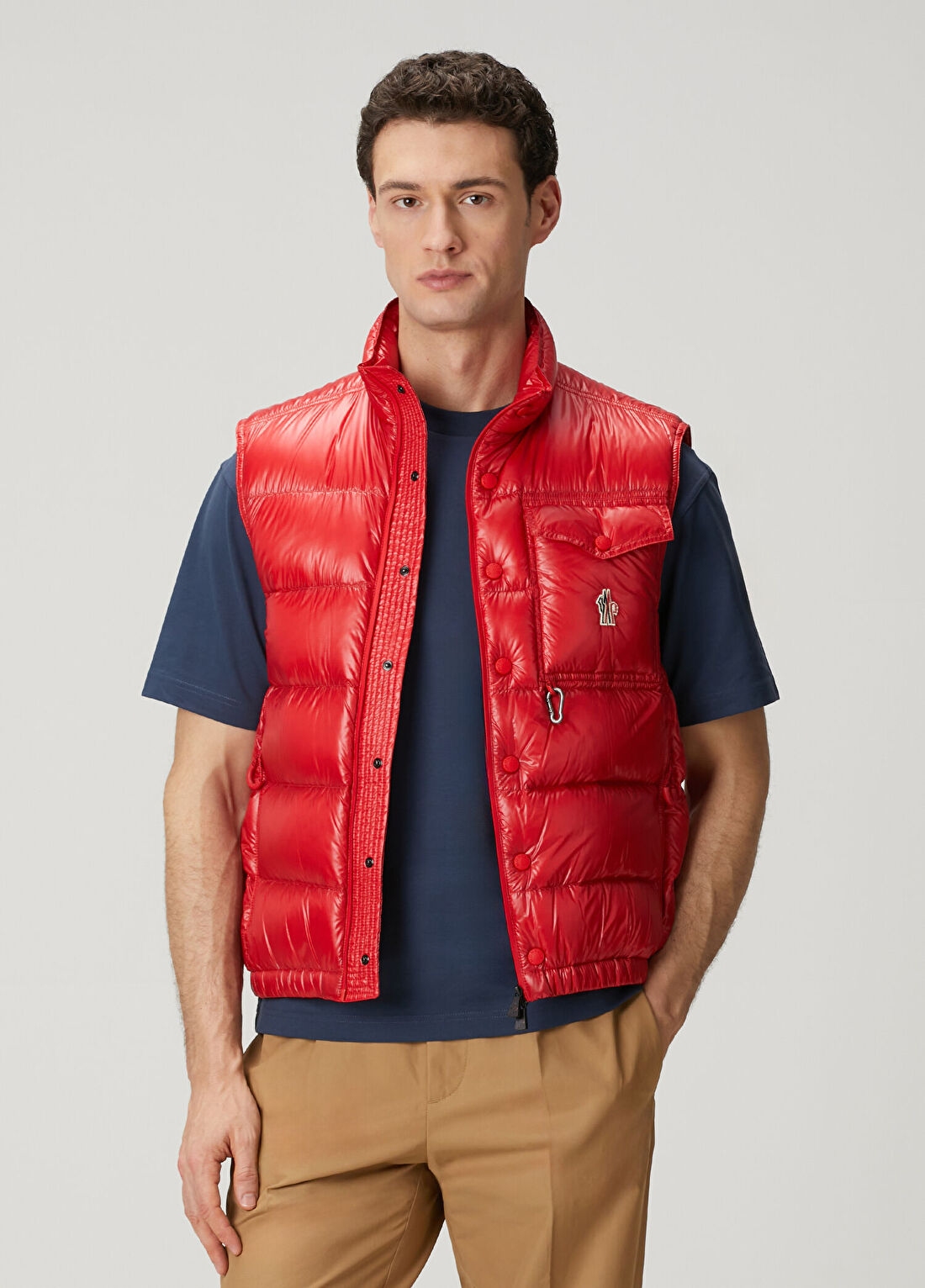 Moncler Grenoble Kırmızı Puff Yelek