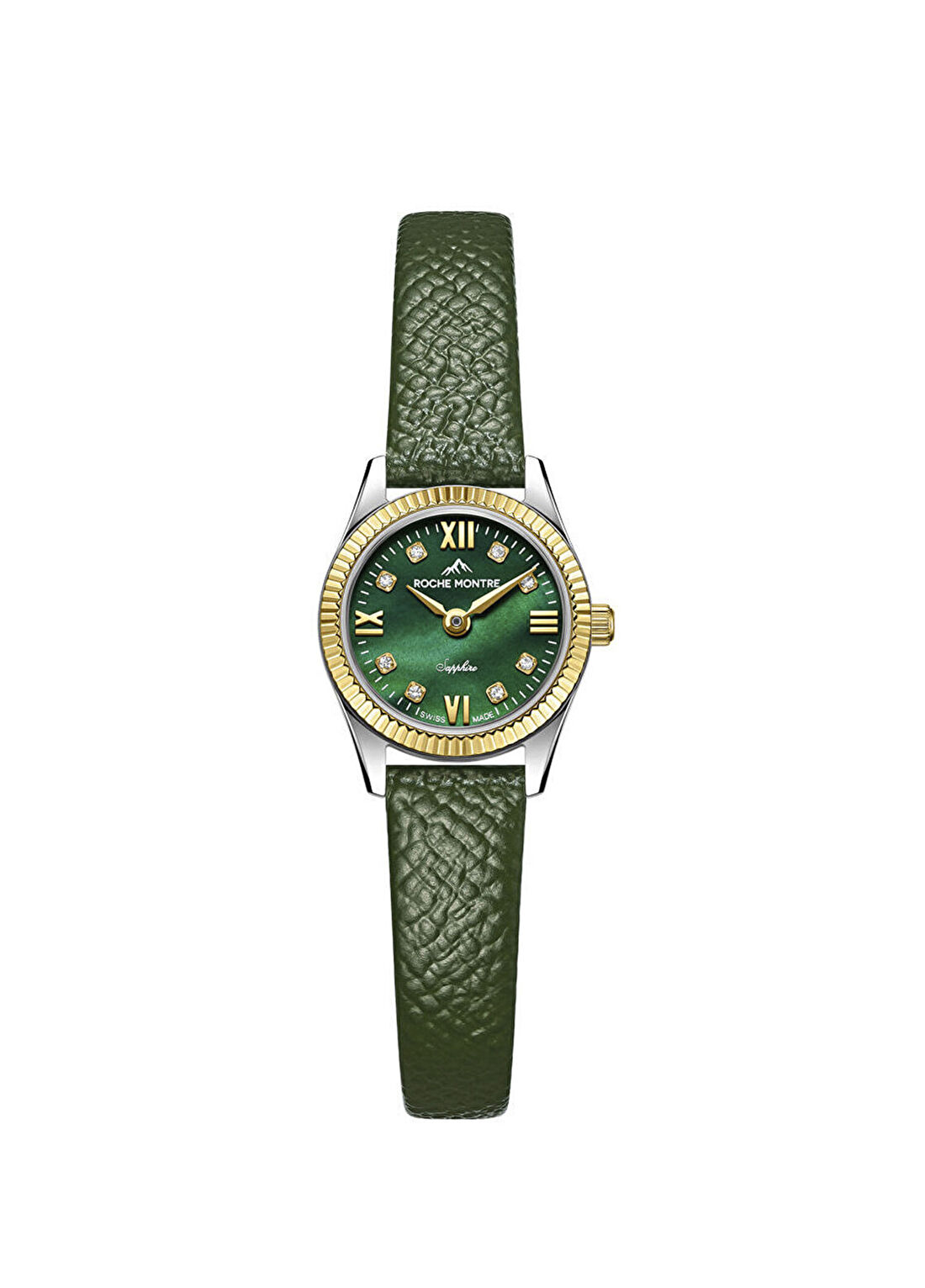 Roche Montre RML5028-03 Yeşil Deri Kadın Kol Saati