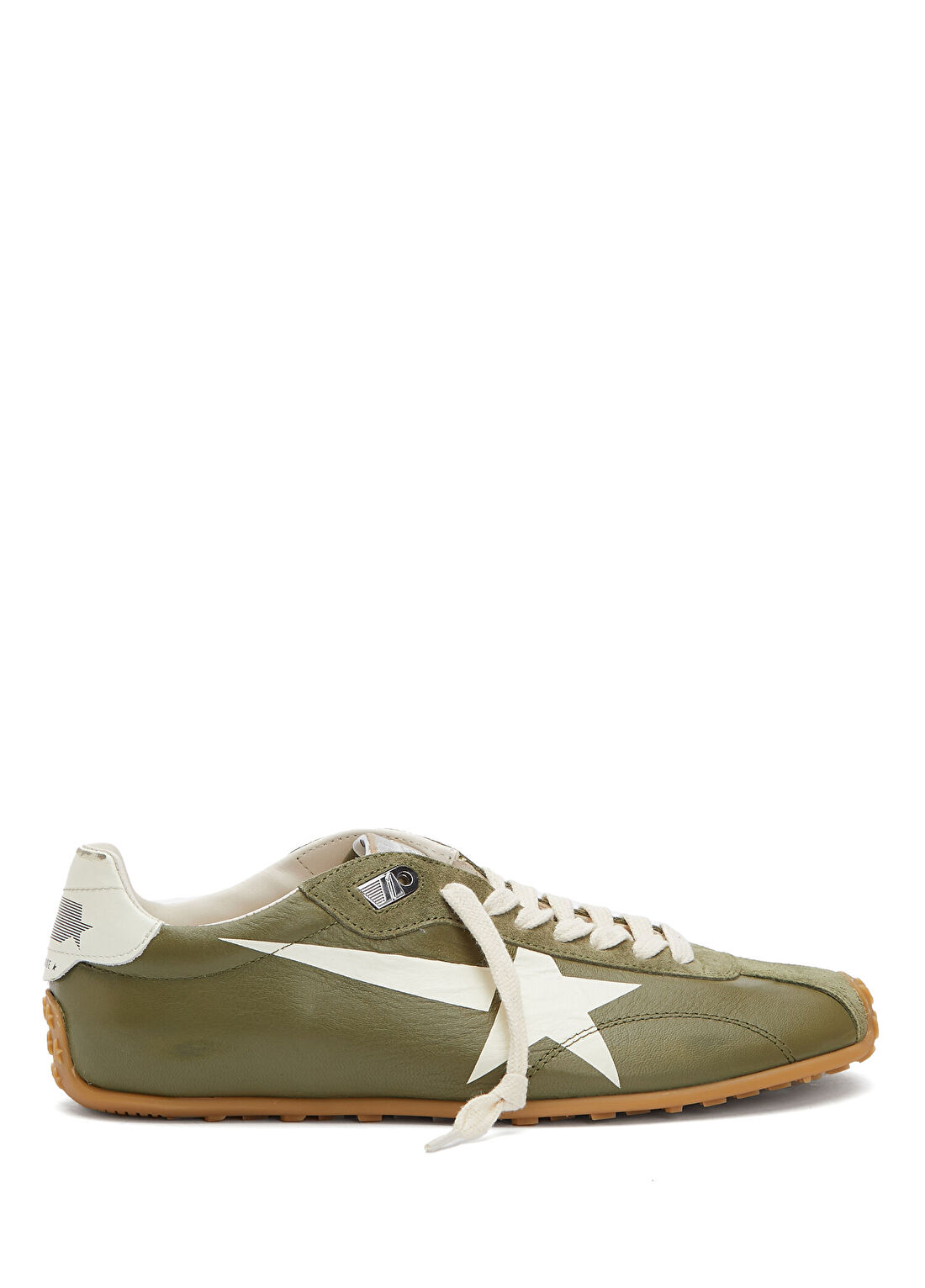 Golden Goose Haki Kadın Deri Sneaker