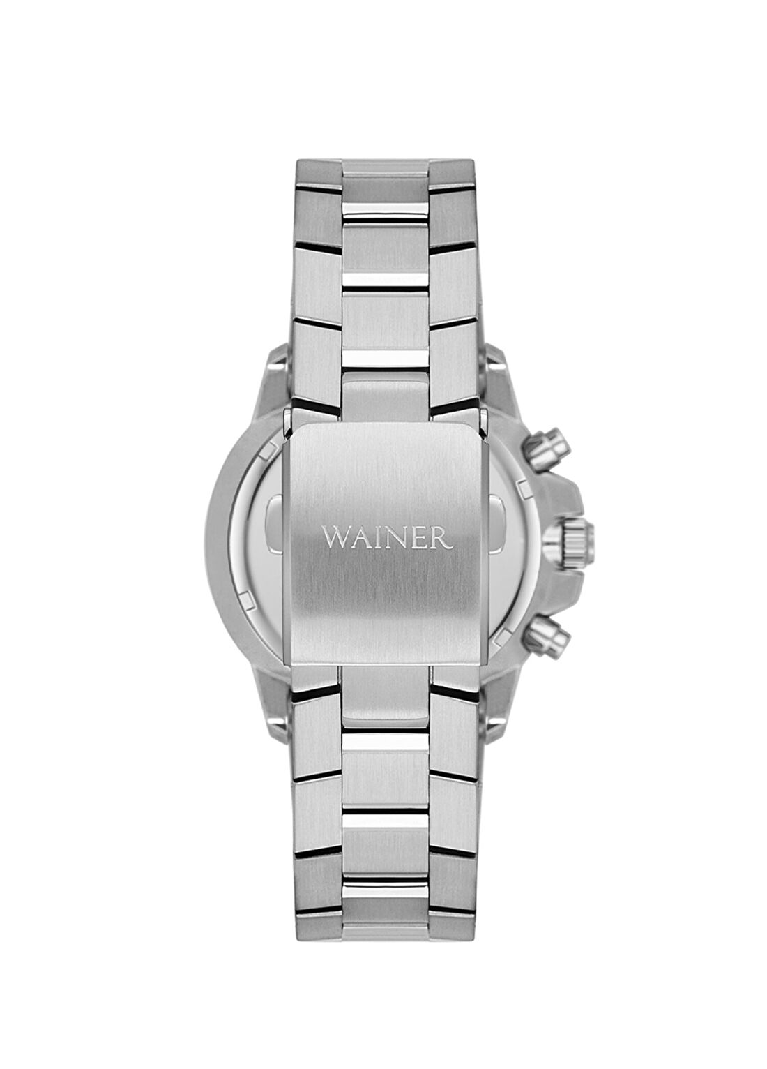 Wainer WA.16200-B Gümüş Çelik Erkek Kol Saati görsel 3