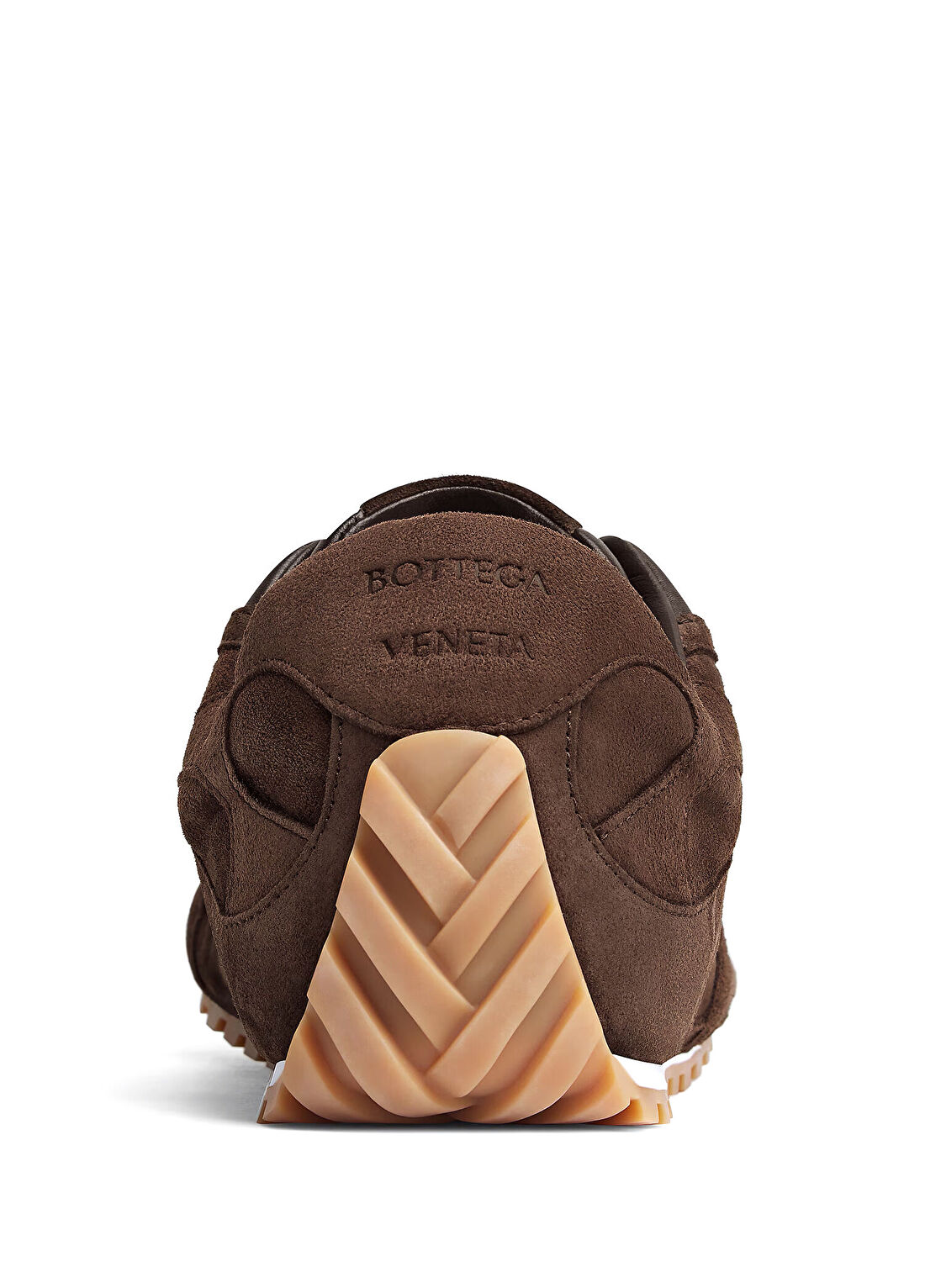 Bottega Veneta Kahverengi Erkek Süet Sneaker görsel 4