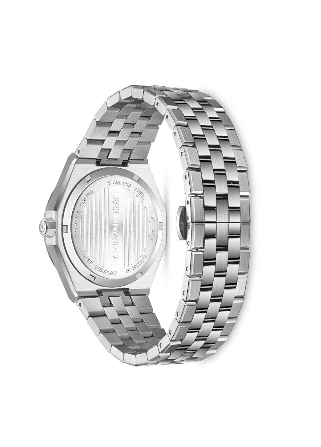 Cerruti 1881 CIWGK0110603 Ravello Metalik Gri Çelik Erkek Kol Saati görsel 3