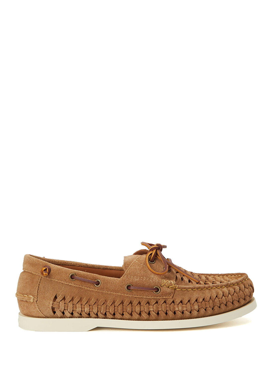 Polo Ralph Lauren Bej Erkek Süet Loafer