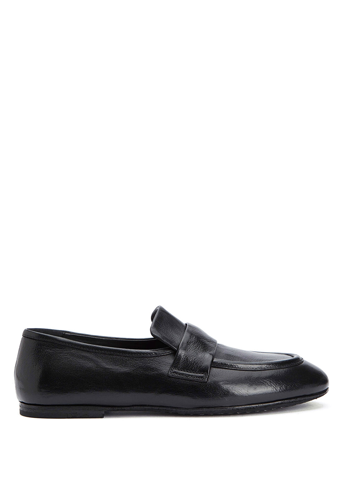 Officine Creative Blair Siyah Kadın Deri Loafer