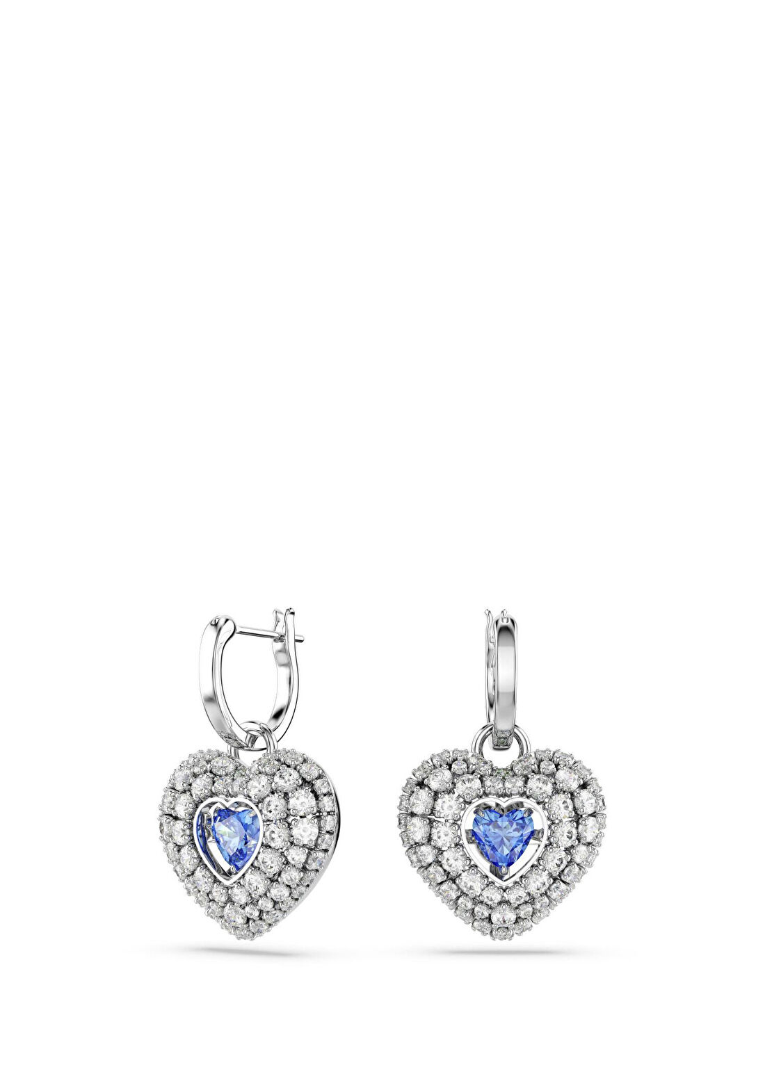 Swarovski Hyperbola Pe Hrt Blu Rhs Kadın Küpe