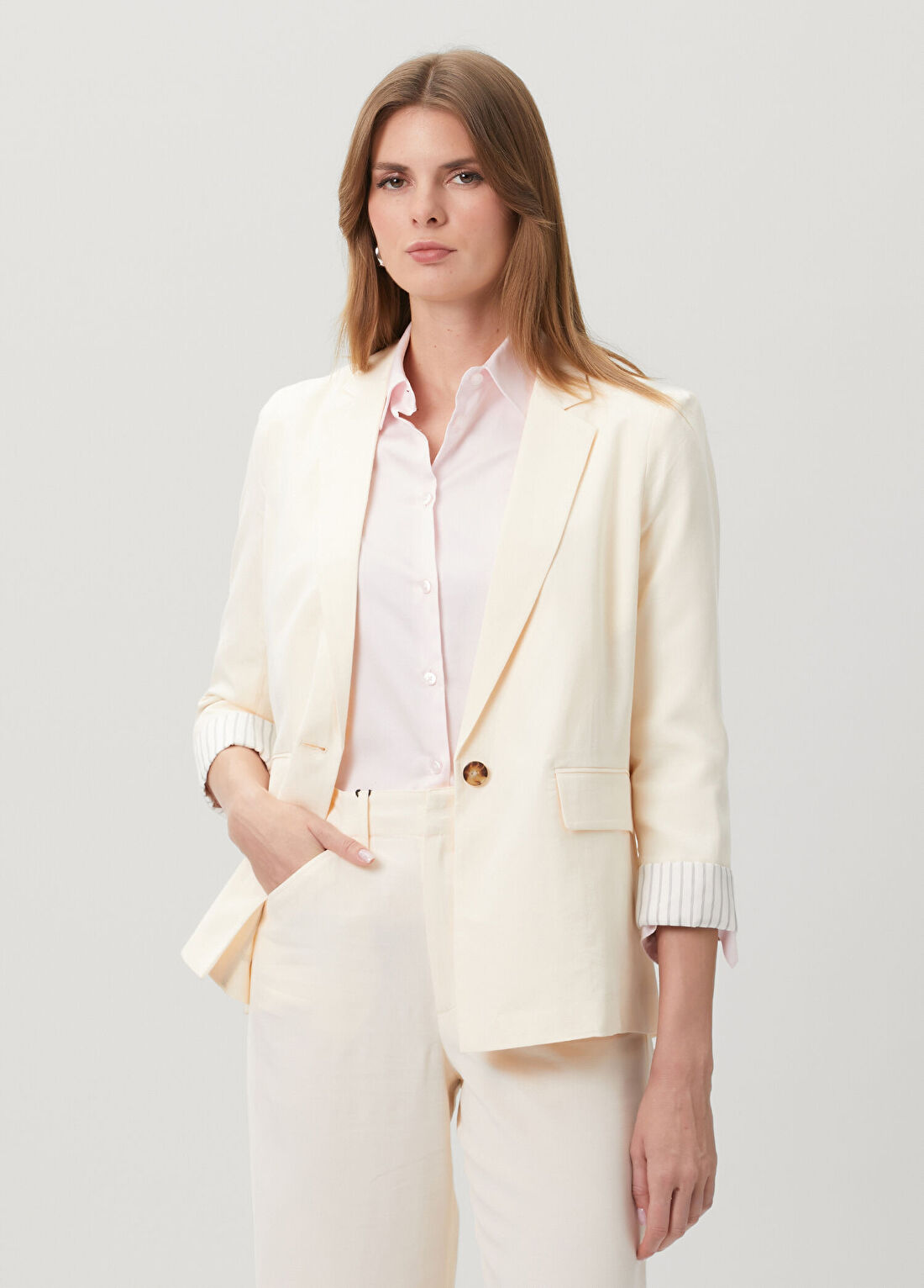 Rag&Bone Jennie Fildişi Blazer