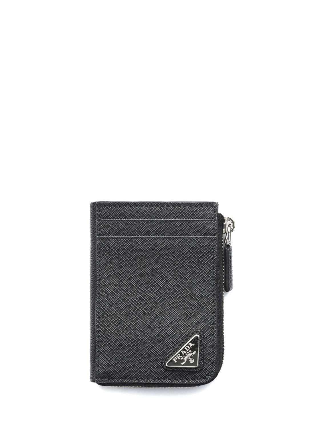Prada Siyah Saffiano Deri Erkek Kartlık