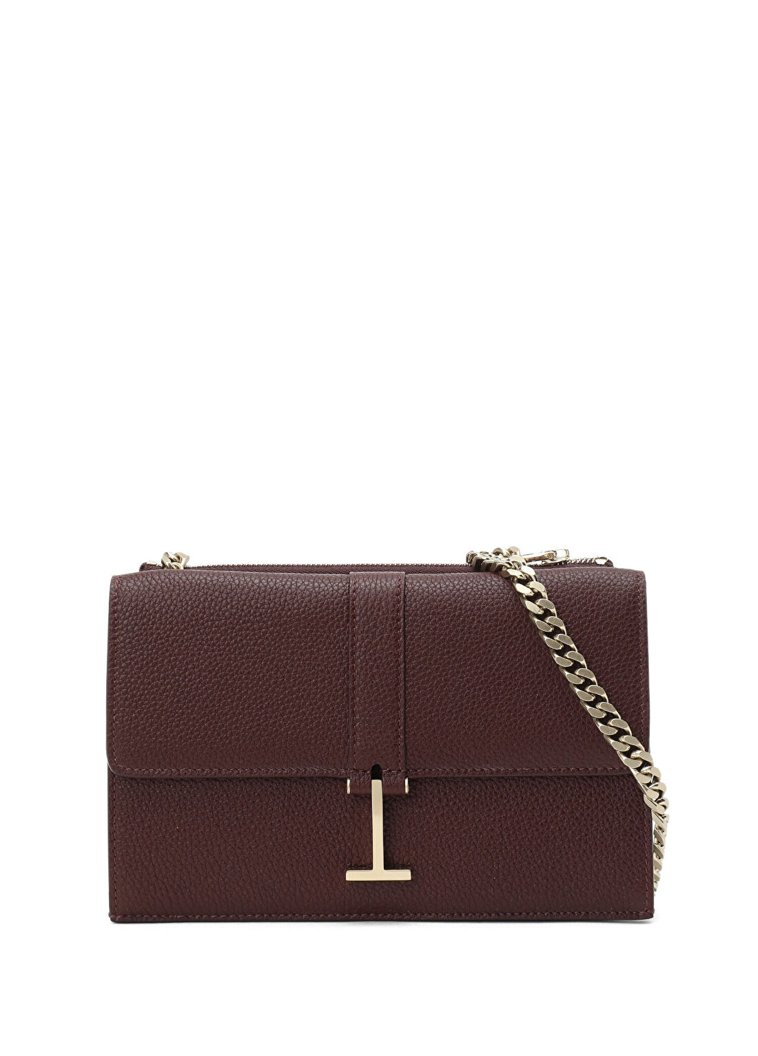 Tom Ford Grain Bordo Kadın Deri Çanta