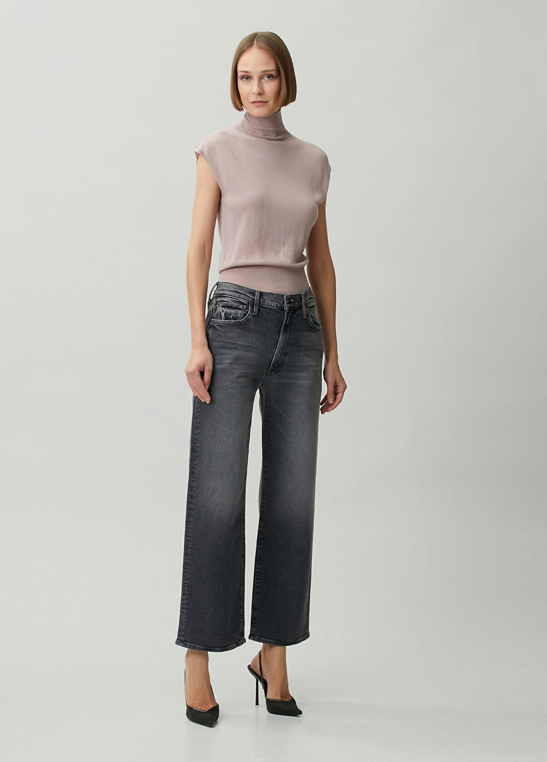Rick Owens Pembe Yün Triko Bluz görsel 2