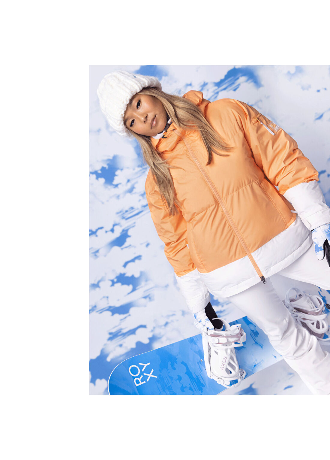 Roxy Chloee Kim Puffy Kadın Snowboard Montu görsel 2