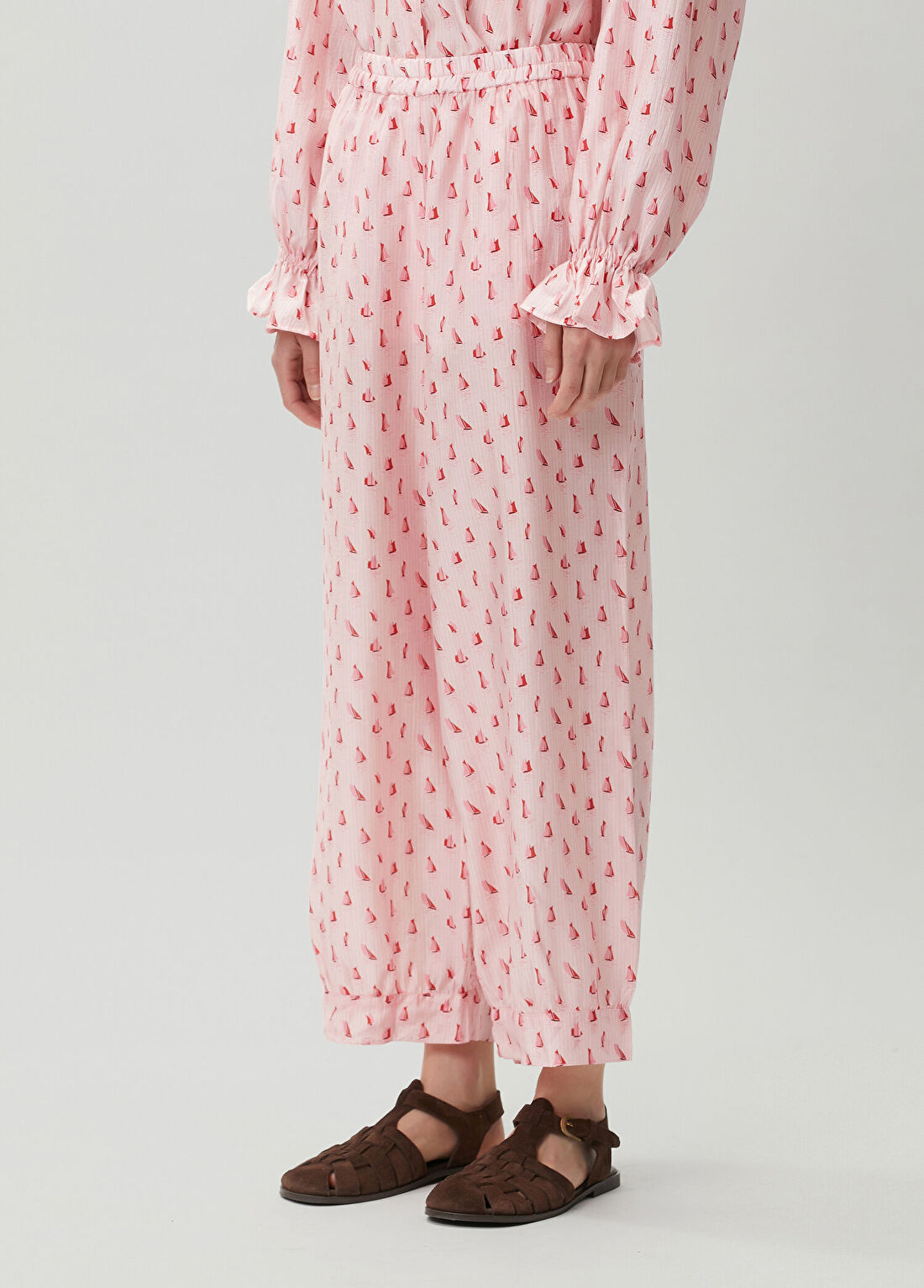 American Vintage Pembe Pantolon görsel 2