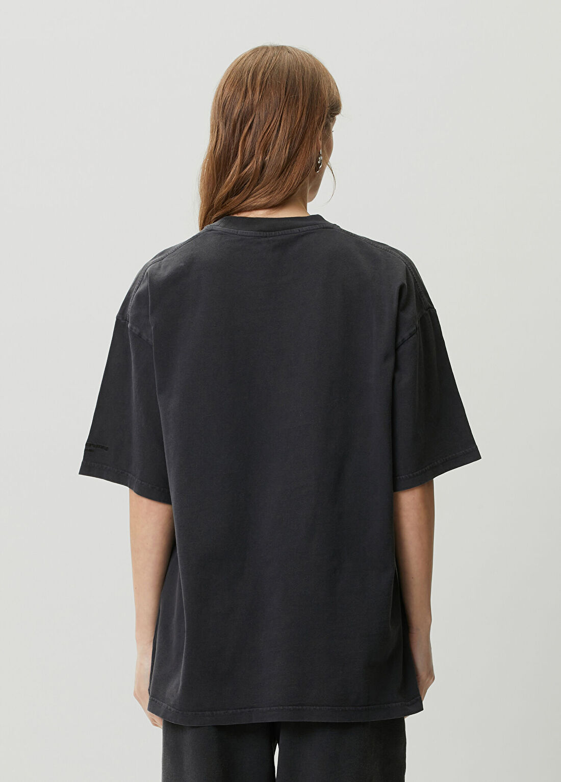 Alexander Wang siyah T-shirt görsel 4