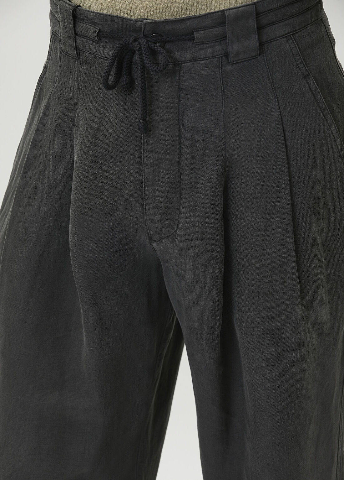 Marant Sirius Antrasit Keten Pantolon görsel 4