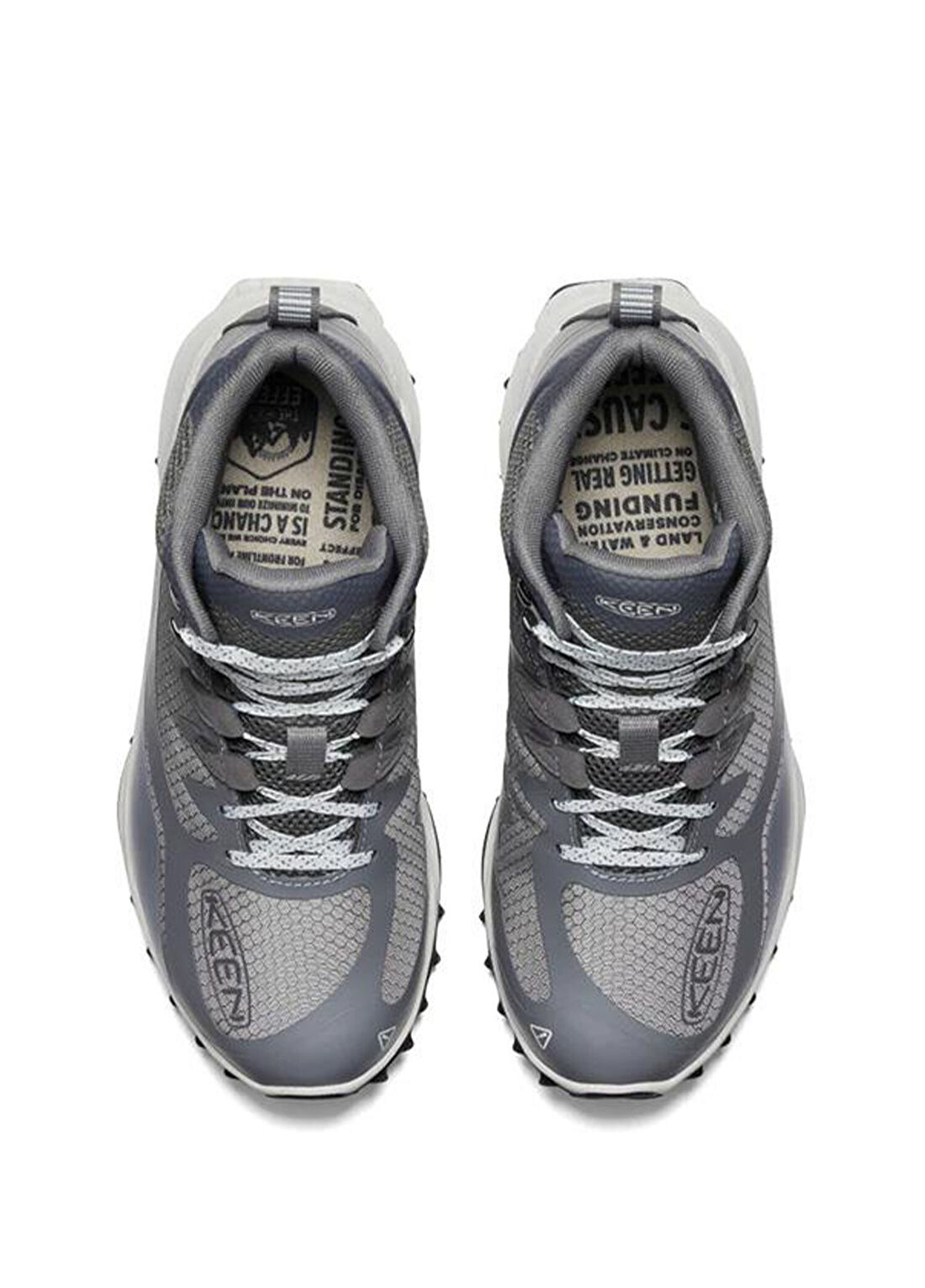 Keen Zionic Steel Grey Magnet Su Geçirmez Kadın Yürüyüş Botu görsel 4