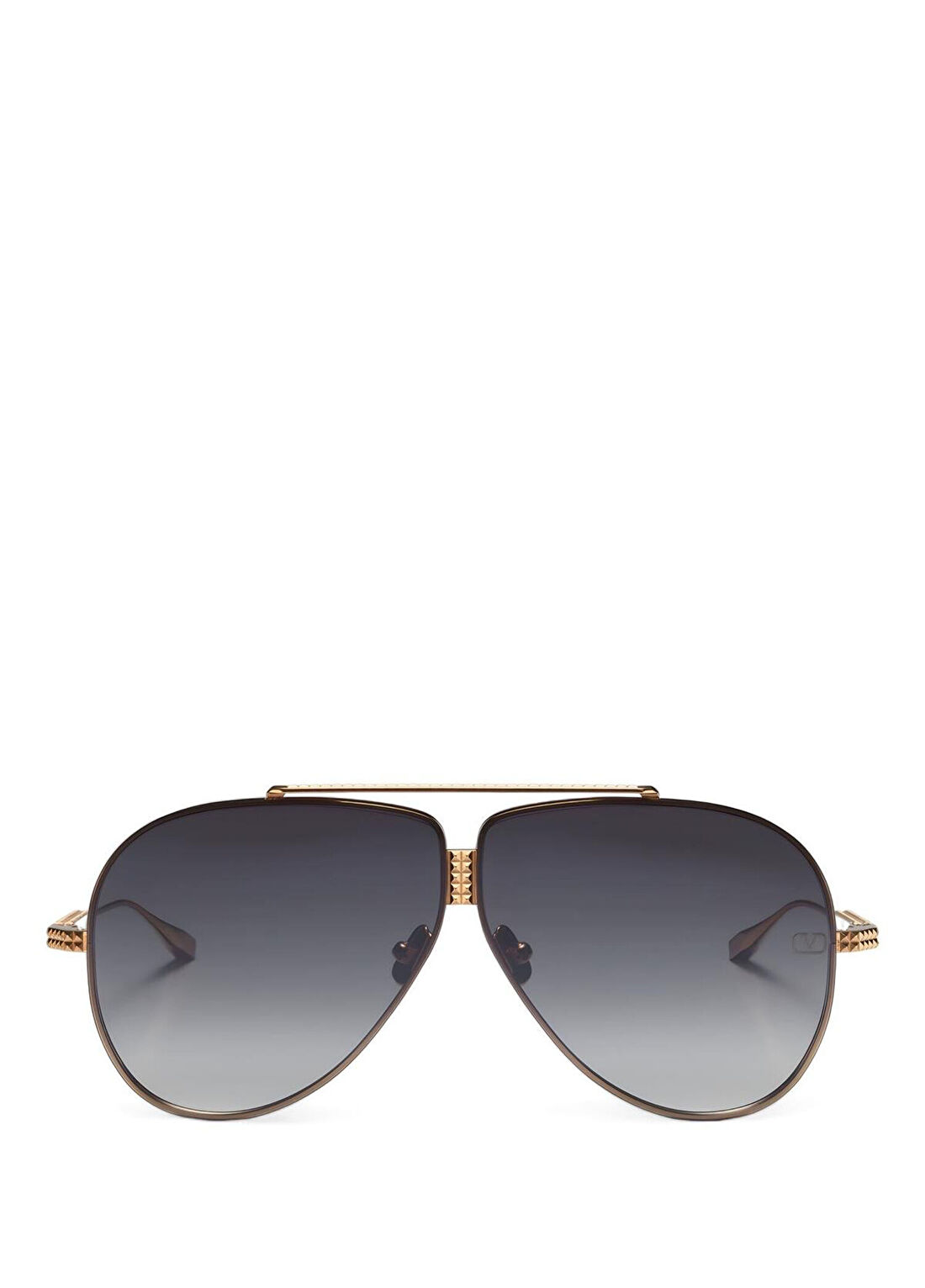 Valentino Garavani X-VI VLS-100A Rose Gold Titanyum Kadın Güneş Gözlüğü görsel 2
