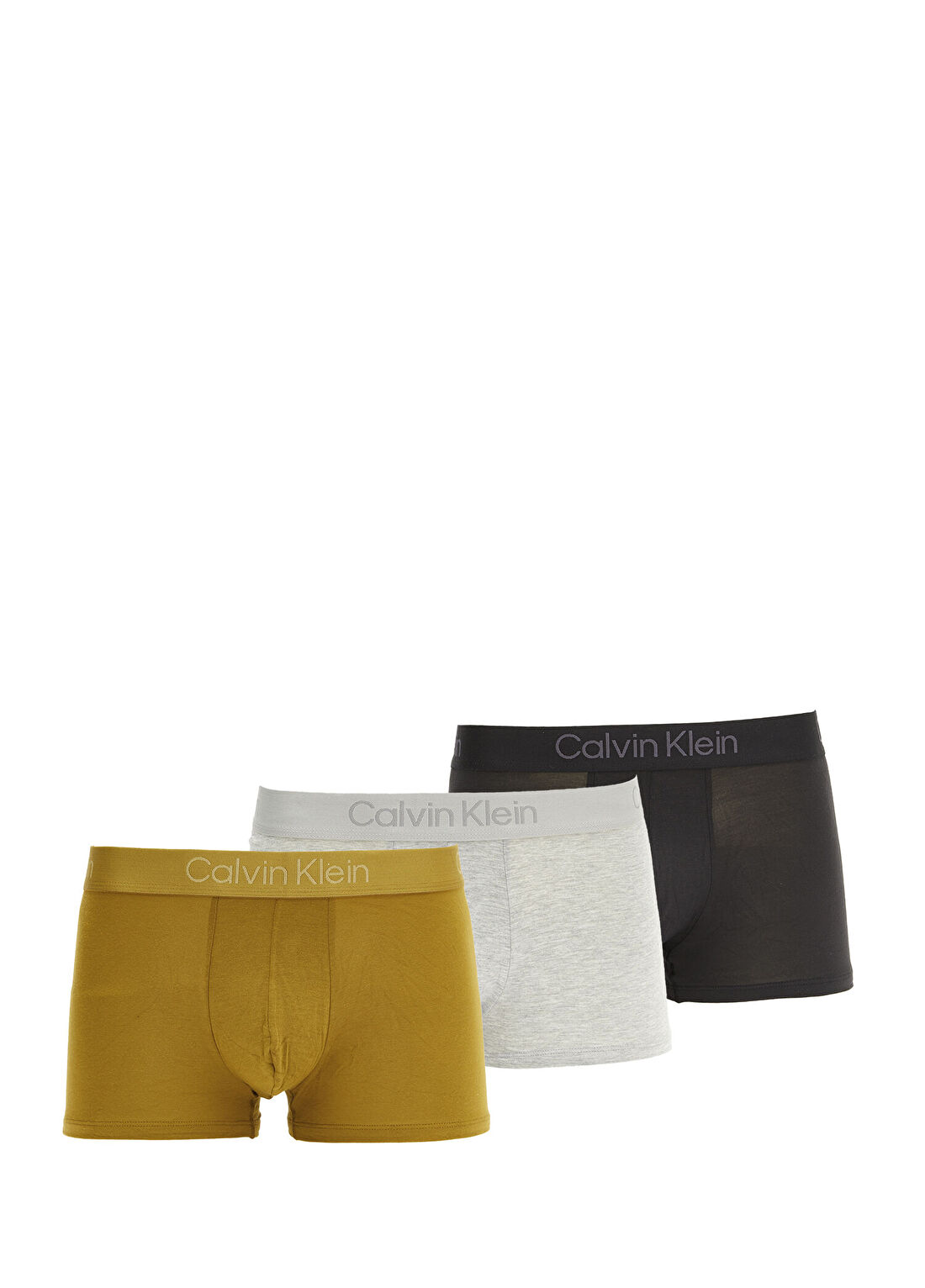 Calvin Klein Gri 3lü Boxer Seti
