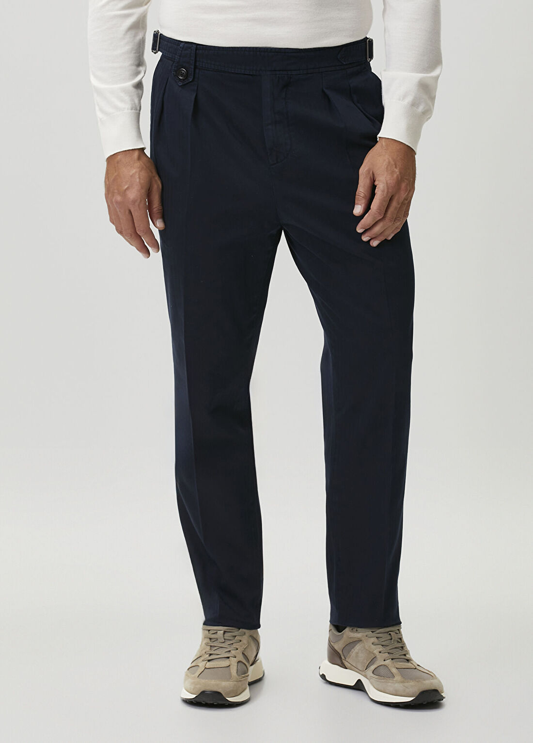 Brunello Cucinelli Bej Pantolon görsel 2