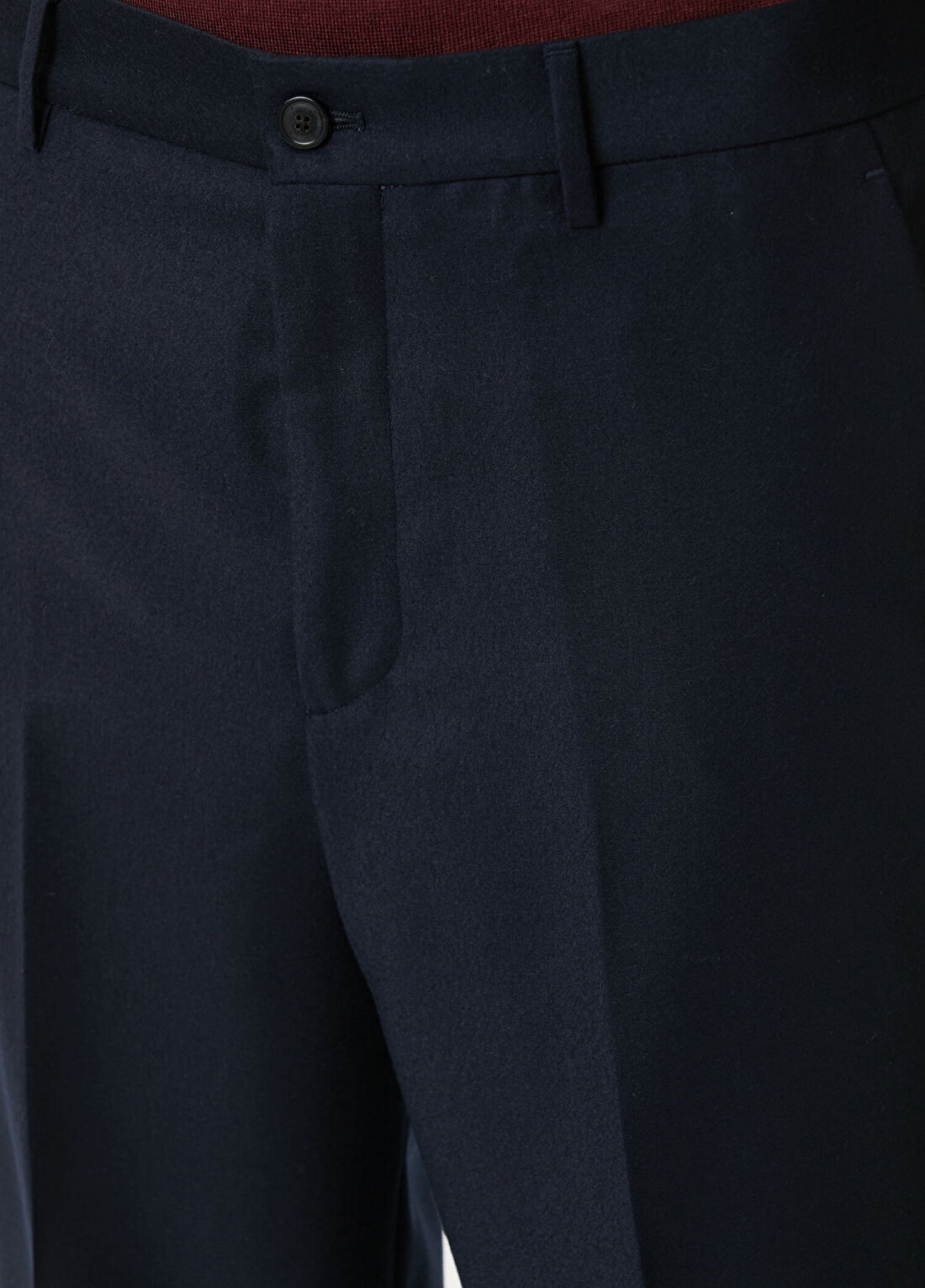 Etro Lacivert Yün Pantolon görsel 4