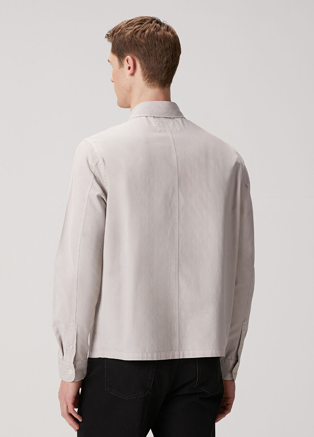 AllSaints Rohdi Krem Gömlek görsel 4