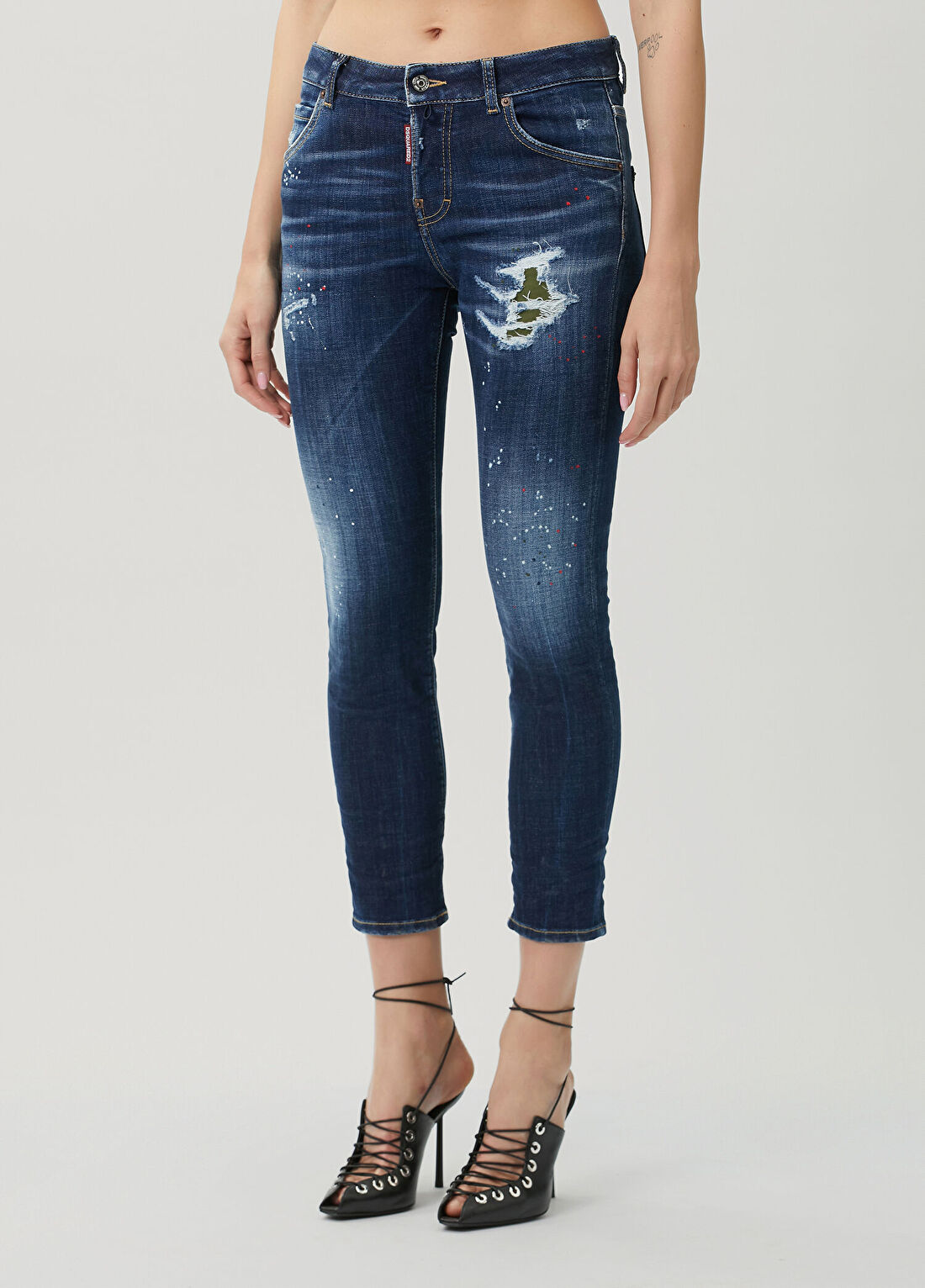 Dsquared2 Lacivert Jean Pantolon görsel 3