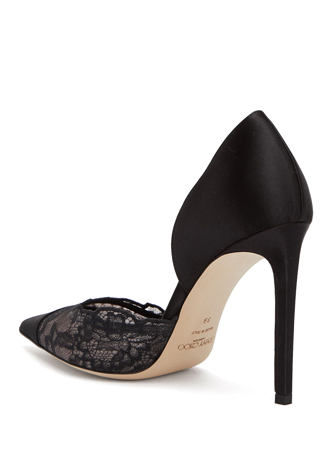 Jimmy Choo Brigitte Siyah Stiletto görsel 3