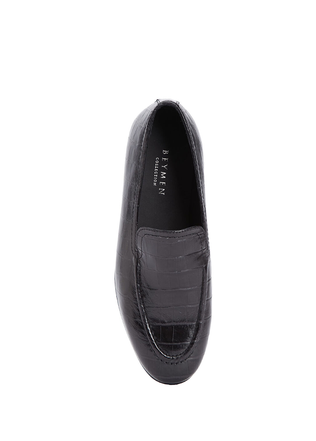 Beymen Collection Siyah Kadın Deri Loafer görsel 4