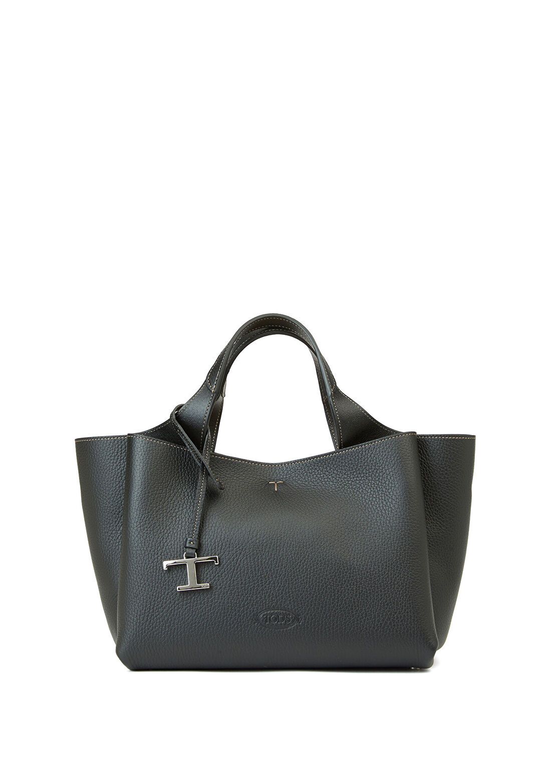 Tod's Siyah Logo Detaylı Kadın Deri Çanta