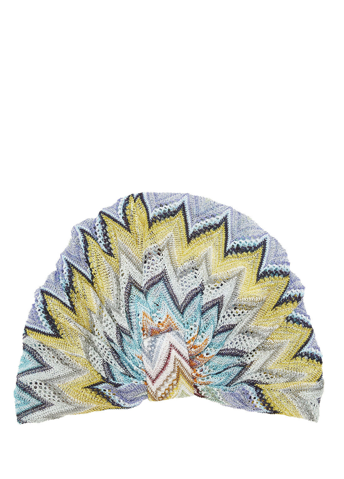 Missoni Çok Renkli Örgülü Kadın Şapka