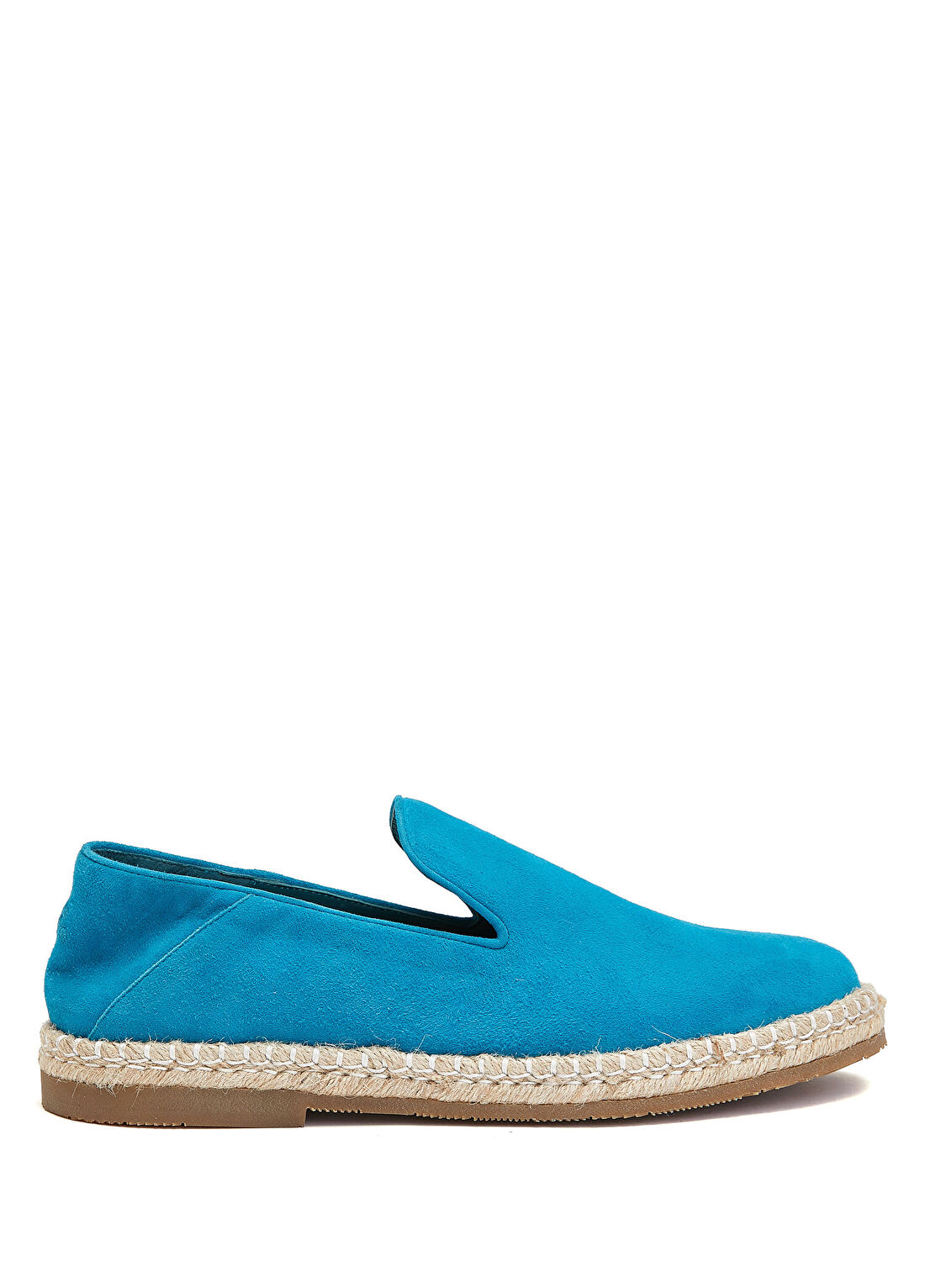 Isaia Turkuaz Erkek Süet Espadril