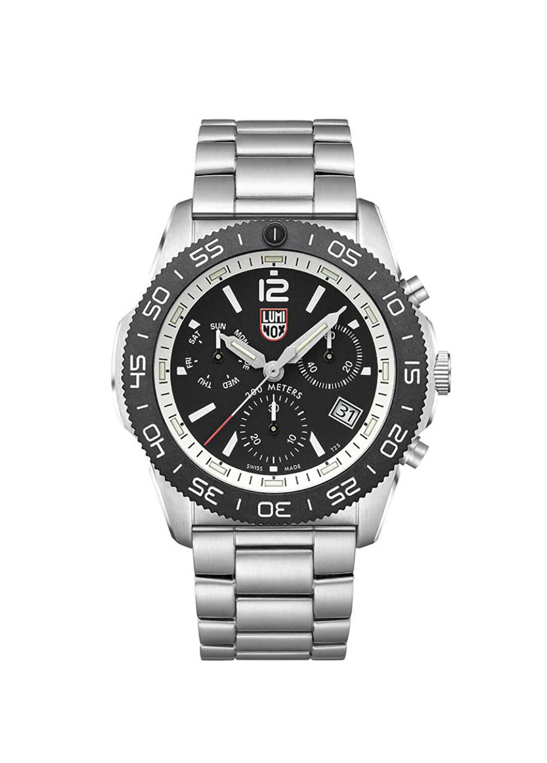 Luminox XS.3141.M Metalik Gri Çelik Erkek Kol Saati