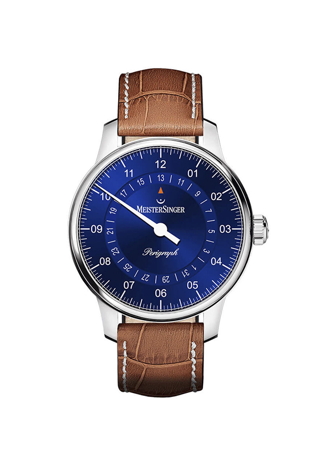 MeisterSinger Kahverengi Deri Erkek Kol Saati
