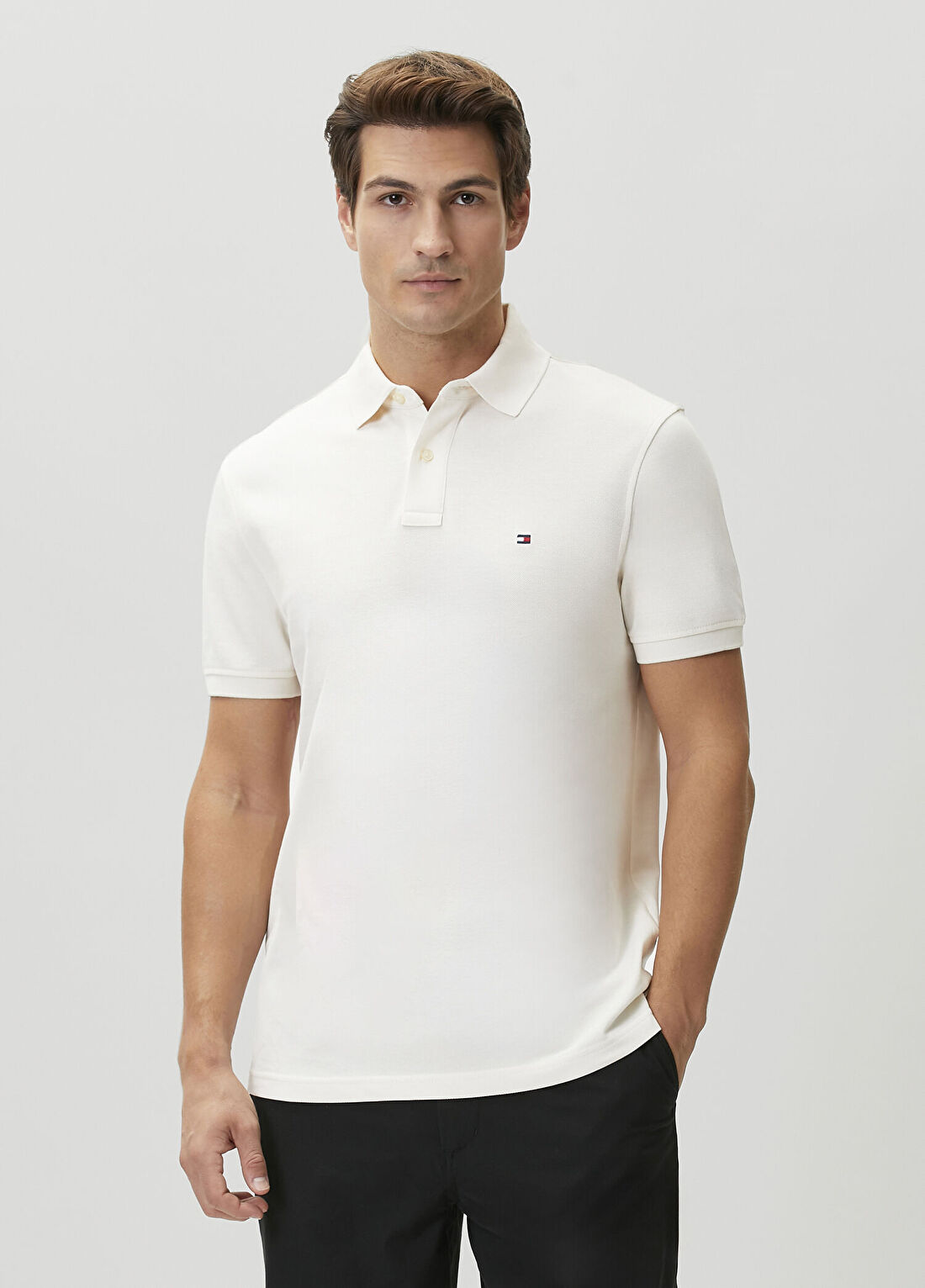 Tommy Hilfiger 1985 Regular Fit Sarı T-shirt