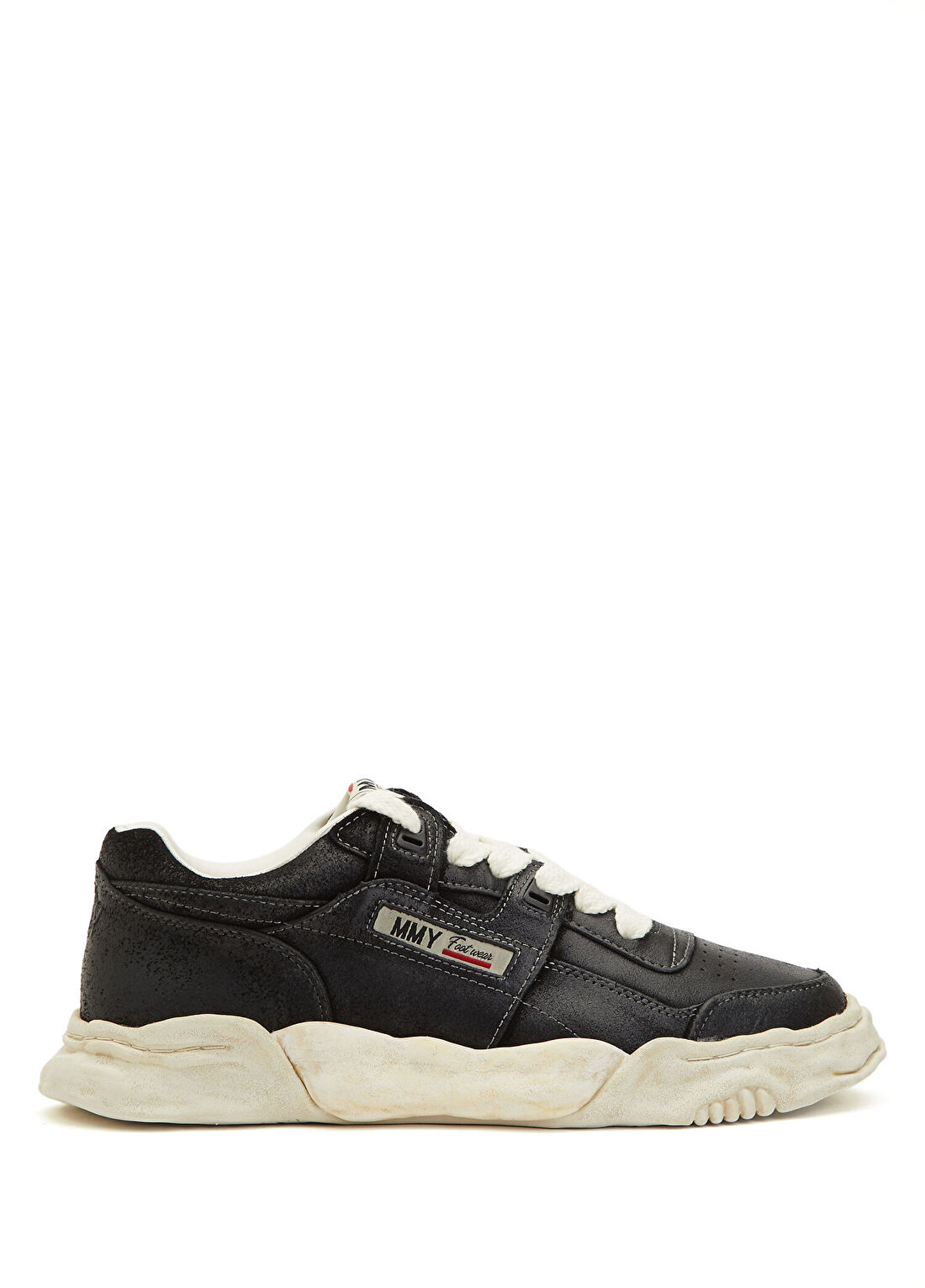 Maison Mihara Yasuhiro Parker Siyah Erkek Deri Sneaker