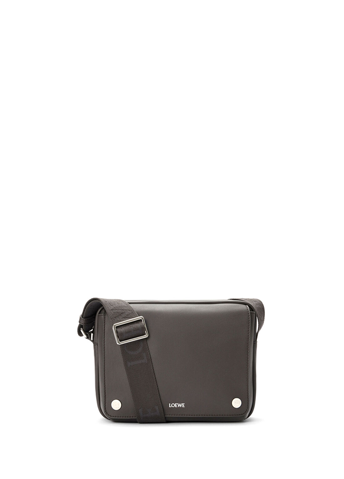Loewe Medium Pebble Koyu Gri Erkek Deri Çanta