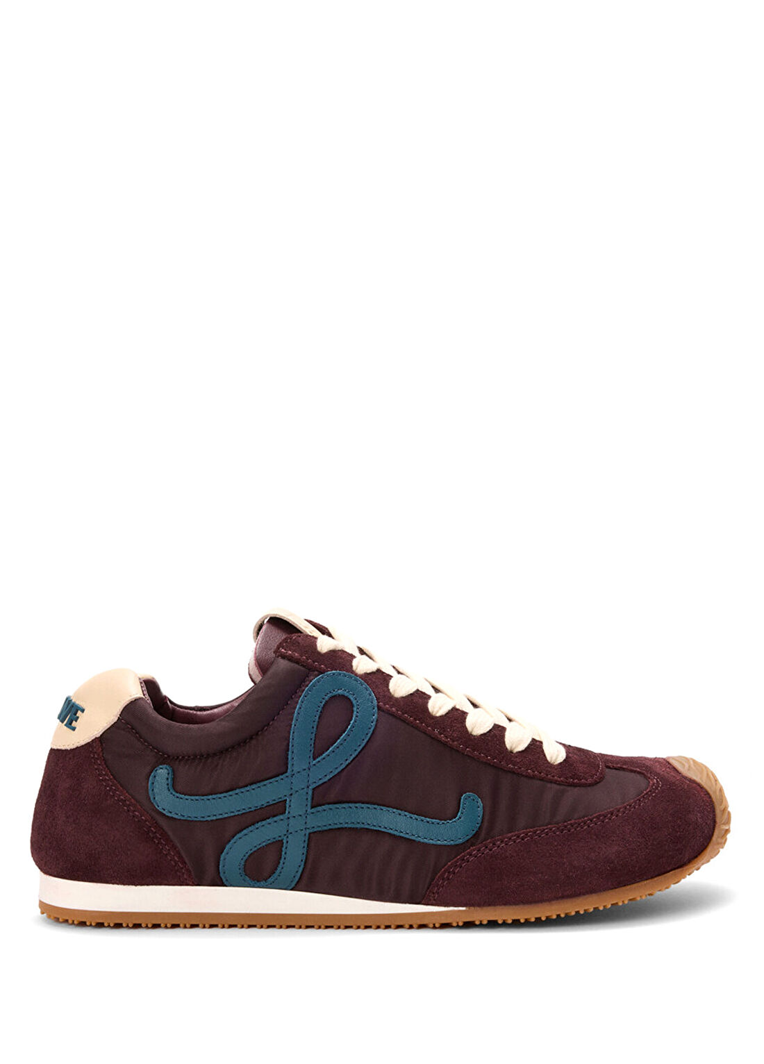 Loewe Ballet Runner Mavi Bordo Kadın Deri Sneaker