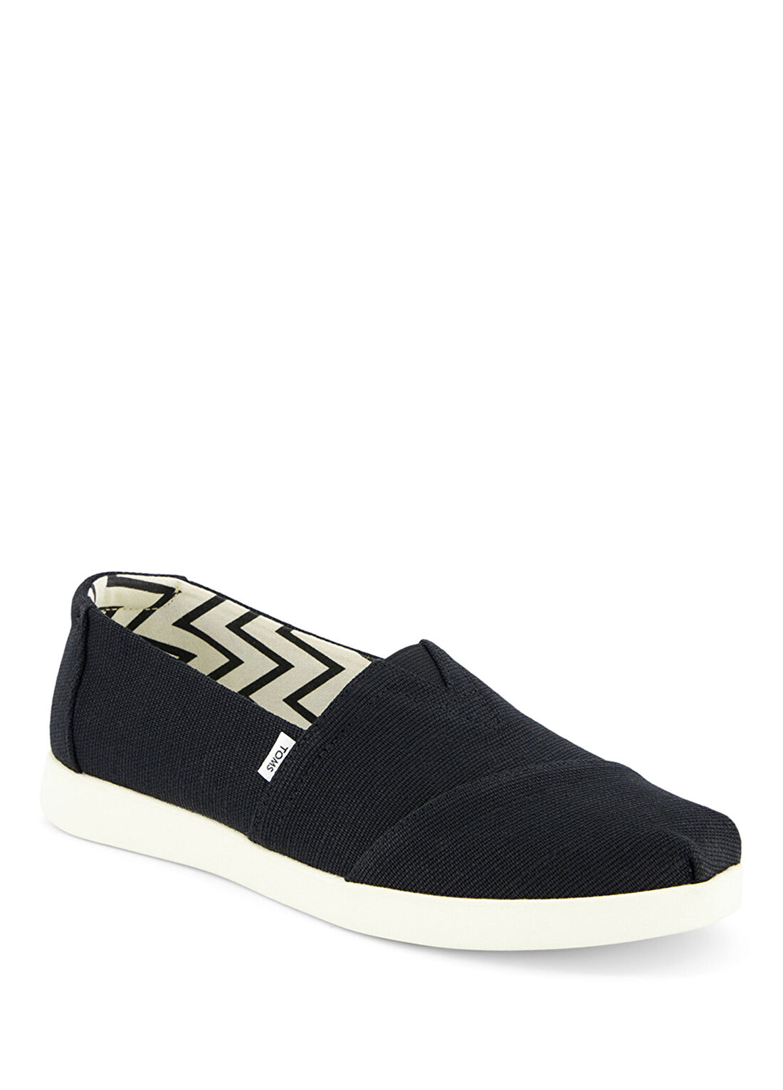Toms Alpargata Plus Heritage Siyah Canvas Kadın Espadril görsel 2