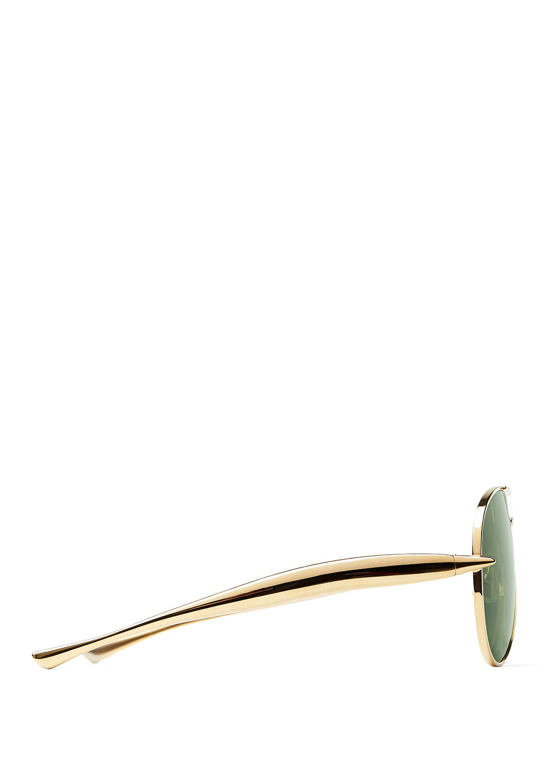 Bottega Veneta Sardine Yeşil Gold Pilot Stil Kadın Güneş Gözlüğü görsel 2