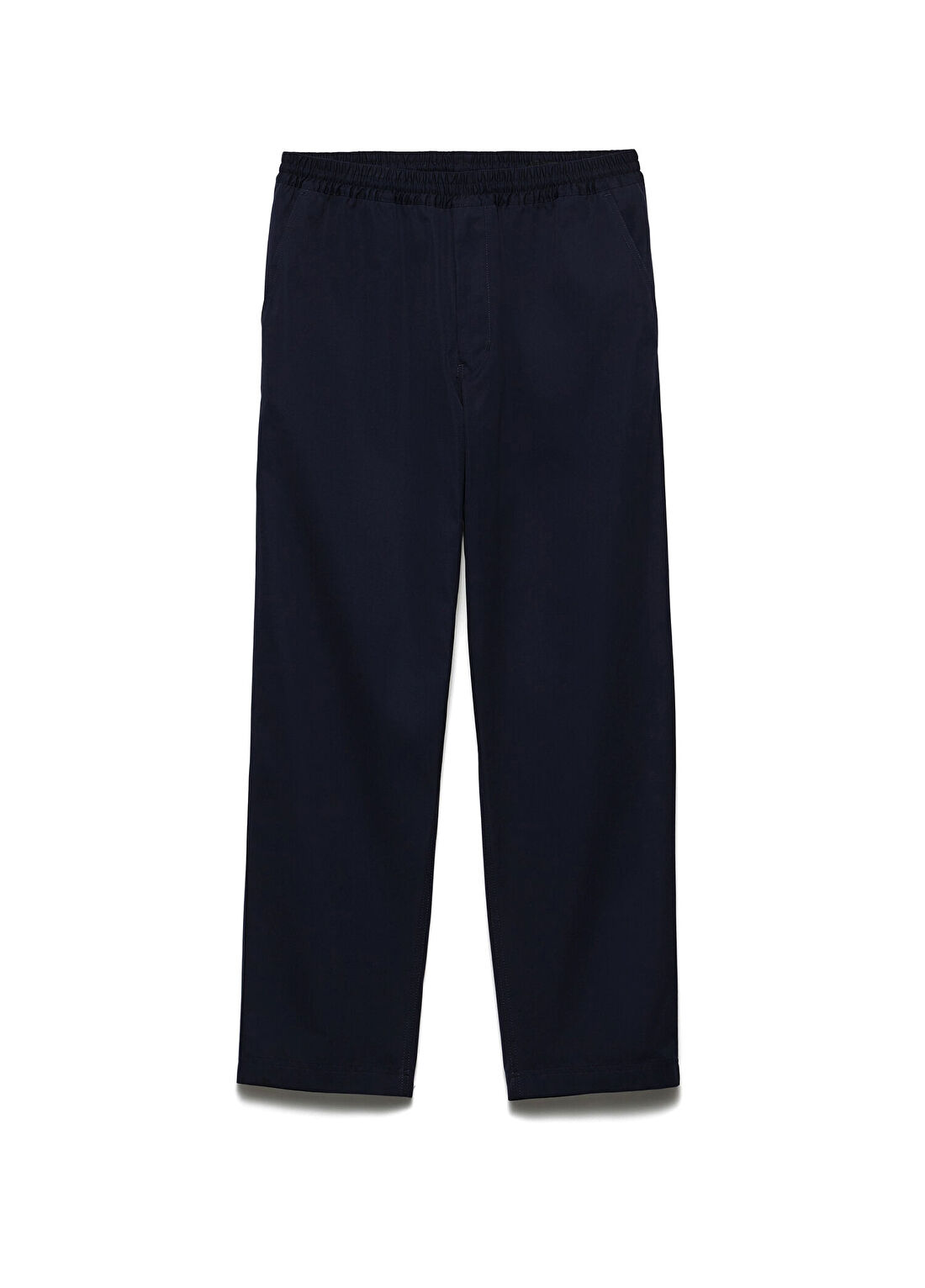 Prada Mavi Pamuklu Erkek Klasik Pantolon
