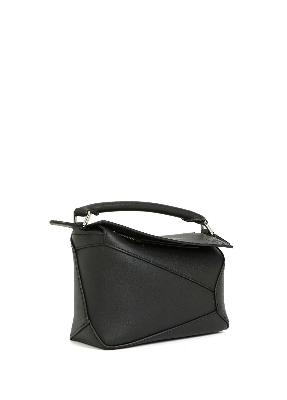 Loewe Puzzle Edge Mini Siyah Kadın Deri Çanta görsel 3