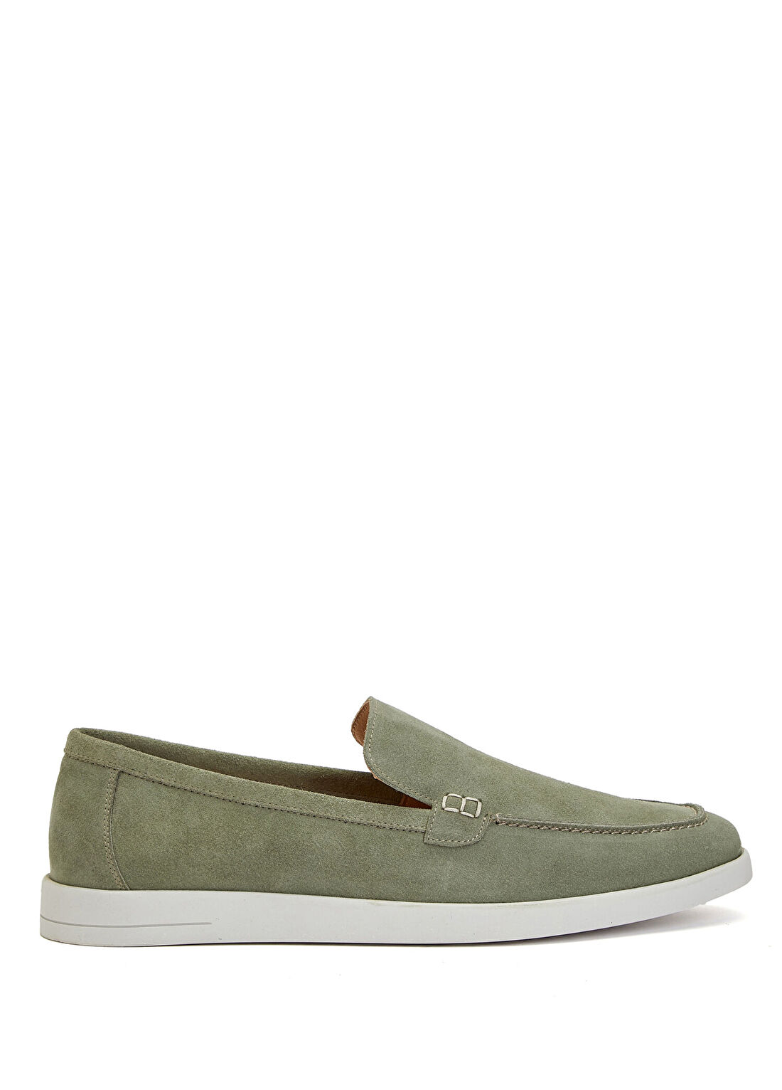Divarese Yeşil Erkek Deri Loafer