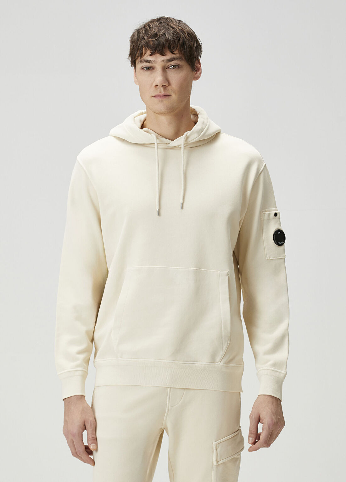 C.P. Company Kum Kapüşonlu Sweatshirt