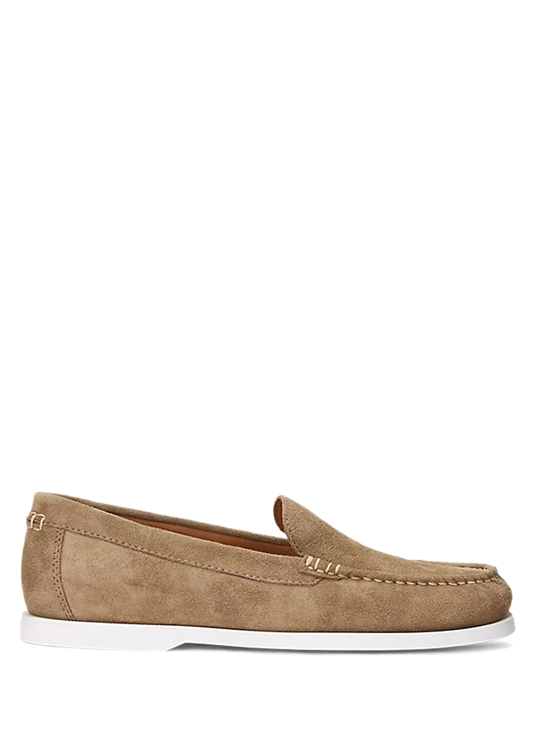 Polo Ralph Lauren Koyu Bej Erkek Süet Loafer