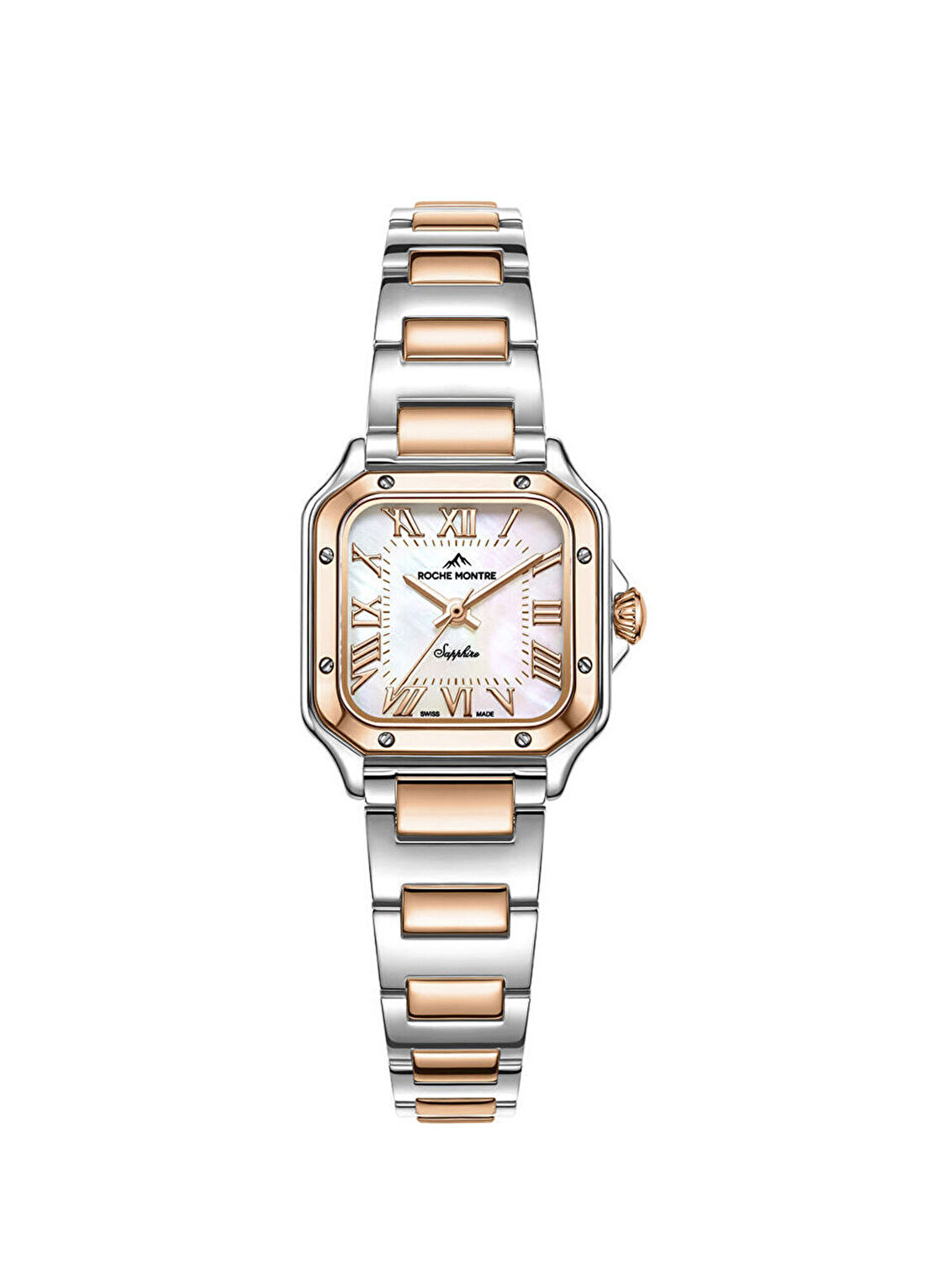 Roche Montre RML5022-02 Metalik Gri Rose Gold Çelik Kadın Kol Saati