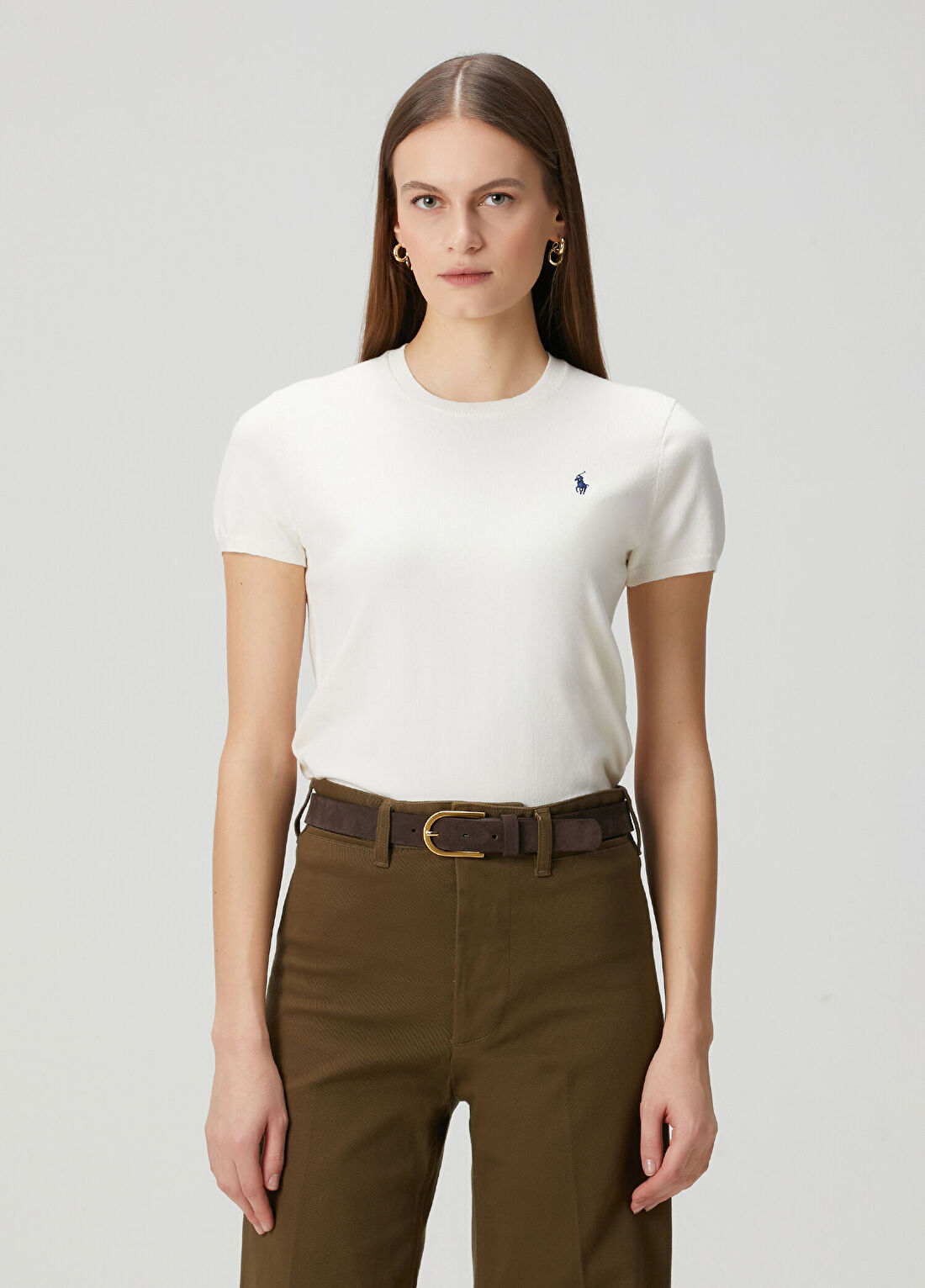 Polo Ralph Lauren Krem Triko