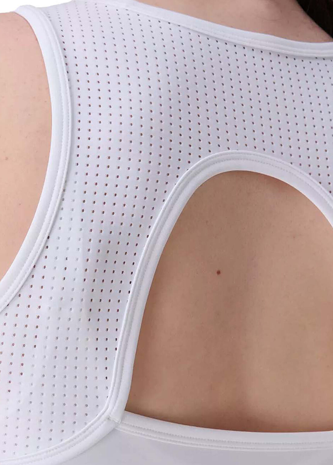 Sweaty Betty Racket Beyaz Kolsuz Kadın Tenis Elbisesi görsel 2